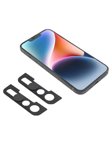 Cubierta de cámara frontal EYSOFT para iPhone 14/13 - Negro