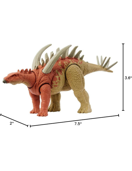 Figura de Acción Dinosaurio Gigantspinosaurus Mattel 17.8 cm