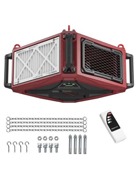 Colector de Polvo Abestorm DecDust 1080 CFM, 2 Velocidades