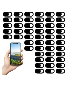 50 Cubiertas Deslizantes para Webcam Alrhso - Protección Privacidad