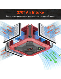 Colector de Polvo Abestorm DecDust 1080 CFM, 2 Velocidades 2