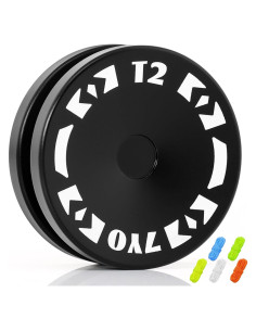 Yoyo T2 2A Responsivo 7YO para Niños - Aluminio 6061 Negro