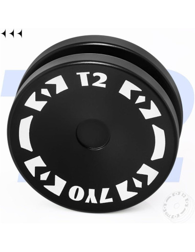 Yoyo T2 2A Responsivo 7YO para Niños - Aluminio 6061 Negro
