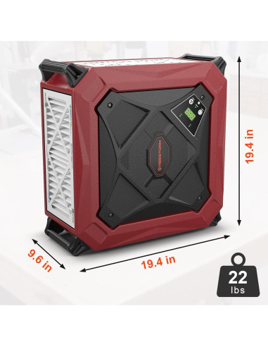 Colector de Polvo Abestorm DecDust 1080 CFM, 2 Velocidades