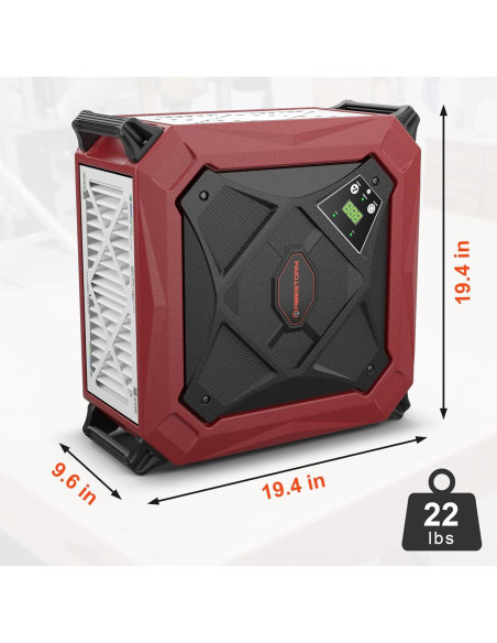 Colector de Polvo Abestorm DecDust 1080 CFM, 2 Velocidades