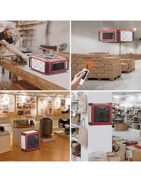 Colector de Polvo Abestorm DecDust 1080 CFM, 2 Velocidades