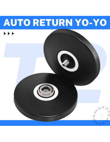 Yoyo T2 2A Responsivo 7YO para Niños - Aluminio 6061 Negro