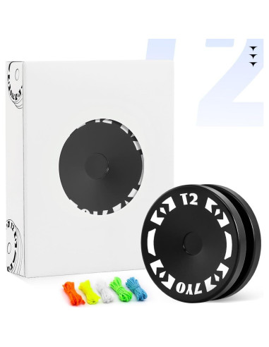 Yoyo T2 2A Responsivo 7YO para Niños - Aluminio 6061 Negro