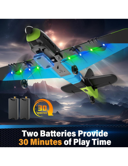 Avión RC 4DRC G8 de espuma con giroscopio 6 ejes