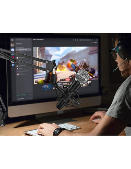 Soporte de Montaje de Choque SUNMON para Micrófono Shure SM58