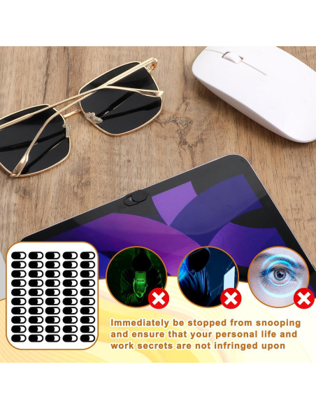 50 Cubiertas Deslizantes para Webcam Alrhso - Protección Privacidad