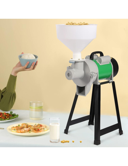 Molino de Grano Eléctrico MOCHAG 2200W 45kg/h Verde