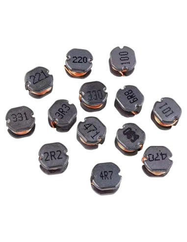 Inductor de Potencia CD75 10 Piezas 2.2uH a 470uH ROXIFETA