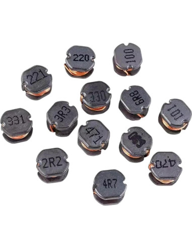 Inductor de Potencia CD75 10 Piezas 2.2uH a 470uH ROXIFETA
