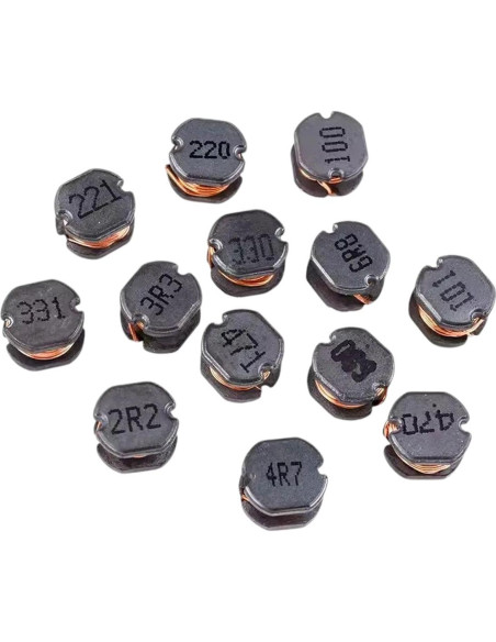 Inductor de Potencia CD75 10 Piezas 2.2uH a 470uH ROXIFETA
