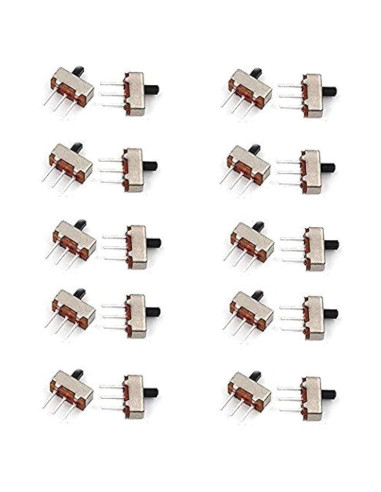 Juego de 20 Interruptores Deslizantes Verticales hiBCTR SS-12D00