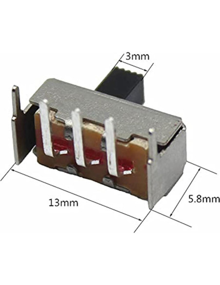 Juego de 20 Interruptores Deslizantes Verticales hiBCTR SS-12D00