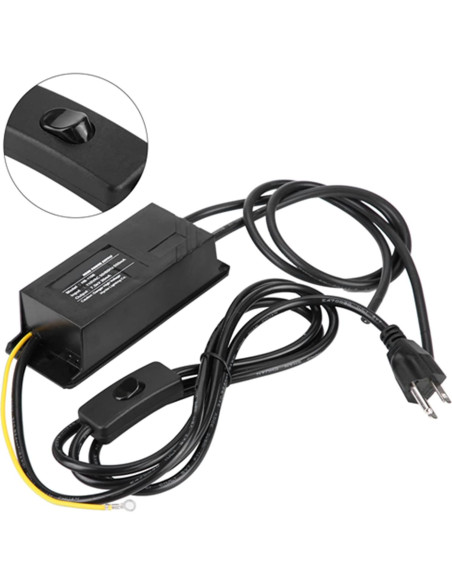 Transformador de Neón Hilitand 7.5KV 30mA ABS a Prueba de Agua