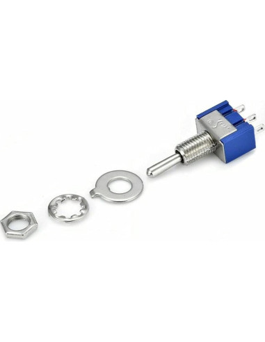 Paquete de 20 Interruptores de Palanca SPDT KEAcvise 6A 125V