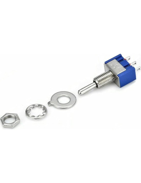 Paquete de 20 Interruptores de Palanca SPDT KEAcvise 6A 125V