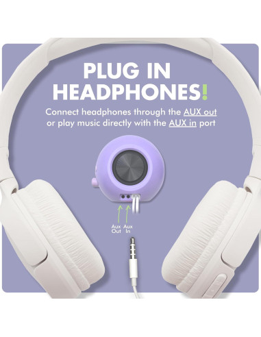 Altavoces Bluetooth X9 Performance púrpura 2.25" RGB USB AUX