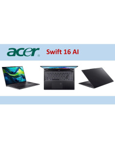 Laptop Acer Swift 16 AI 16" OLED 2.8K Intel i7 16GB 1TB SSD 2