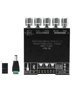 Amplificador de Audio Bluetooth JR-TB21 2.1CH 50W+100W