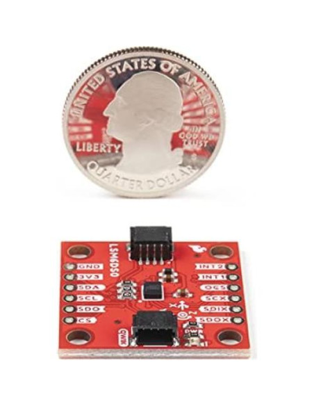 Sensor Acelerómetro y Giroscopio SparkFun LSM6DSO 9kB