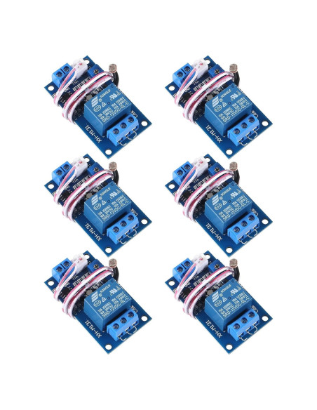 Módulo de Relé de Fotoresistor Alinan 12V 10A con Cable