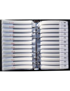 Kit de Resistencias SMD 0603 VVWYOBETT 177 Valores 1% 25pcs/Valor 2