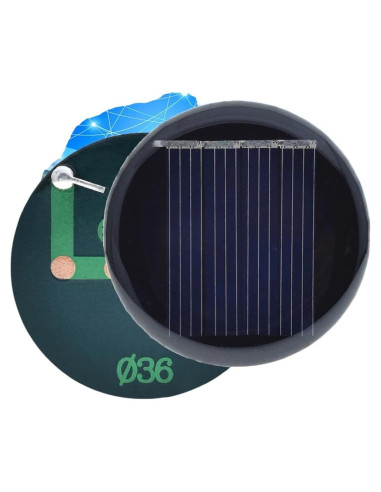 Panel Solar Policristalino 2V 35mA 0.07W AKERUNERTEN