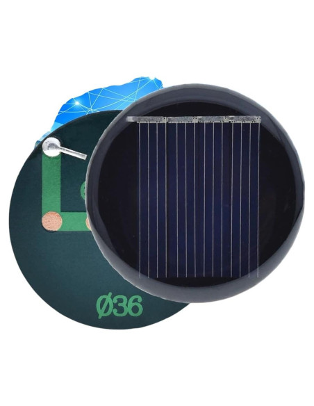 Panel Solar Policristalino 2V 35mA 0.07W AKERUNERTEN