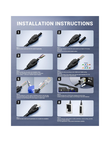 Conectores RJ45 VCE CAT7/CAT6A Paquete de 30 Blindados