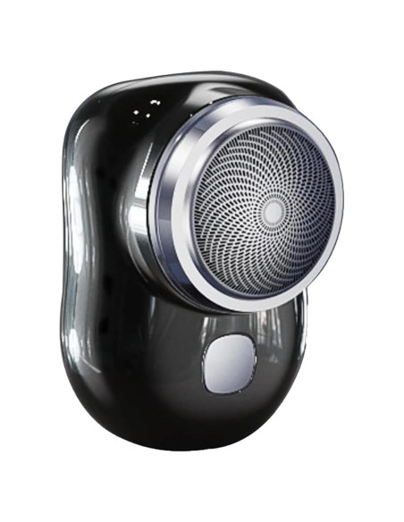 Afeitadora Eléctrica Portátil ZHENPIS Mini 4.6x6.5cm Negra