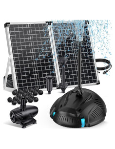 Filtro Solar para Estanque POPOSOAP 70W con Bomba 580GPH