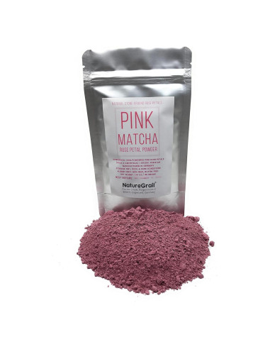 Matcha Rosa - Polvo de Pétalos de Rosa X Centifolia 40g