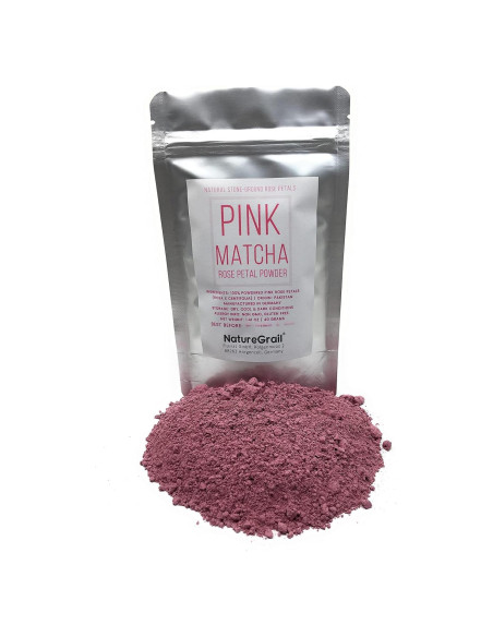 Matcha Rosa - Polvo de Pétalos de Rosa X Centifolia 40g
