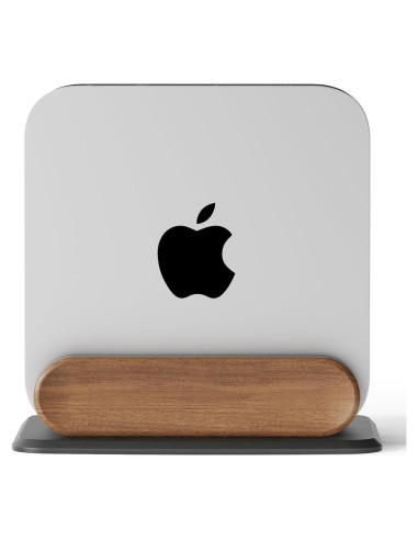 Soporte Vertical para Mac mini AFOOYO Aluminio y Madera
