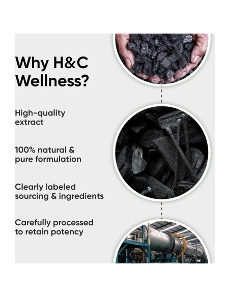 H&C Carbón Activado 227g - Blanqueamiento Dental y Facial