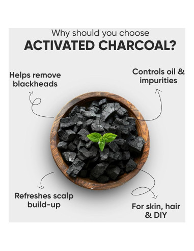 H&C Carbón Activado 227g - Blanqueamiento Dental y Facial