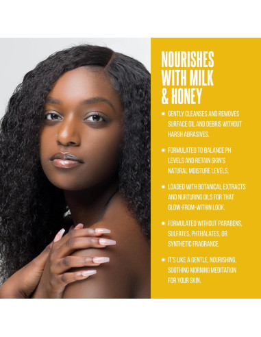 Limpiador Facial Yelle 118 ml - Leche de Coco y Miel Orgánica