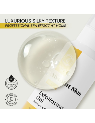 Gel Exfoliante Suave AbsolutSkin 100ml - Aclara y Suaviza Piel