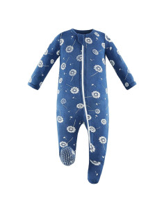 Pijama de Sueño Owlivia de Bambú con Cremallera para Bebé 0-3 Meses