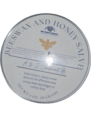 Ungüento Sanador Bear Natural Organics 28.35 g con 12 Aceites