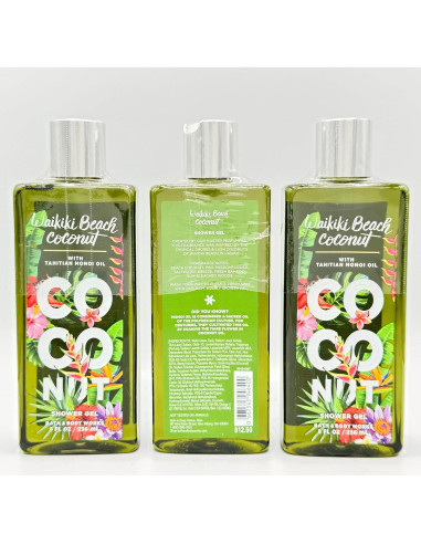 Set de 3 Gel de Ducha Wai-kiki Beach Coconut 236ml