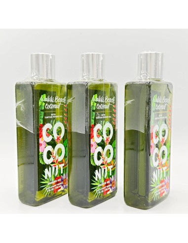 Set de 3 Gel de Ducha Wai-kiki Beach Coconut 236ml
