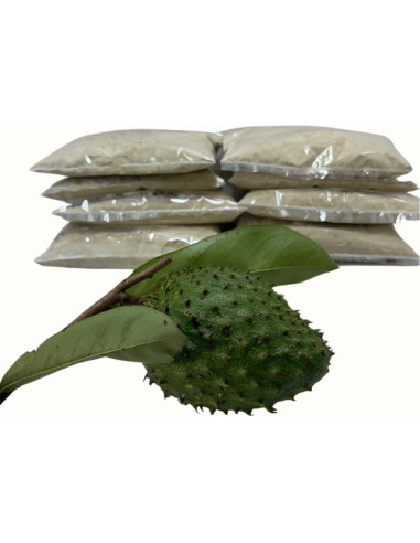 Polvo de Fruta de Soursop Orgánico 100g Ceylonwood Herbals - Ideal para Batidos y Té