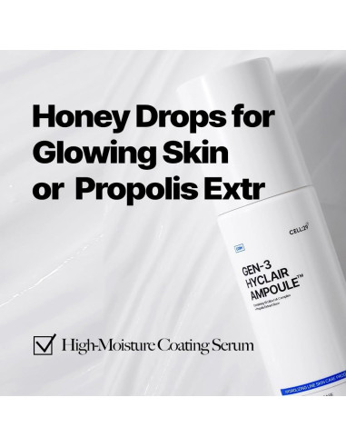 Suero Facial Hyclair 100 ml - Ácido Hialurónico Triple 10 Especies