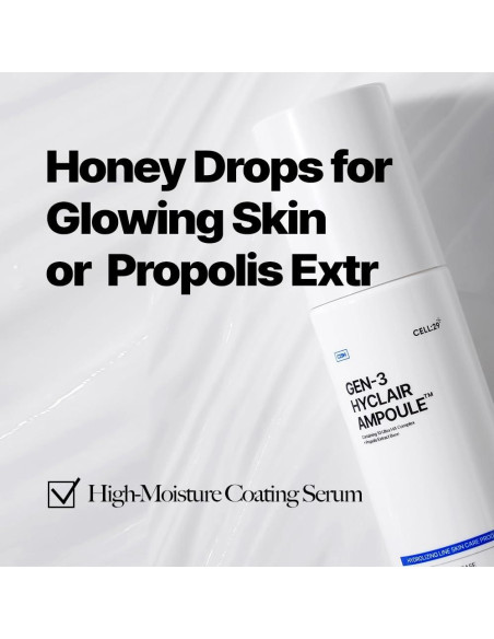 Suero Facial Hyclair 100 ml - Ácido Hialurónico Triple 10 Especies