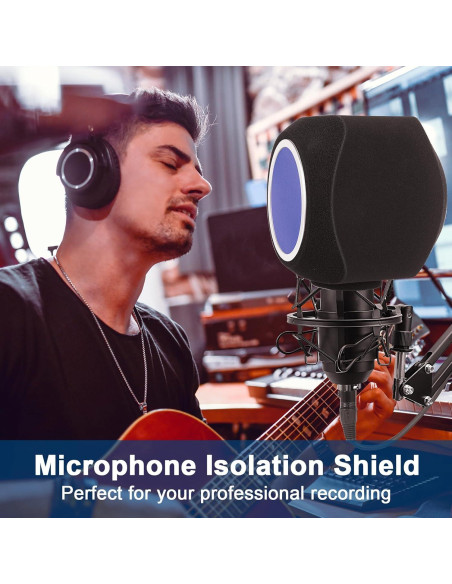 Bola de Aislamiento de Micrófono ChromLives 20.5cm x 18cm